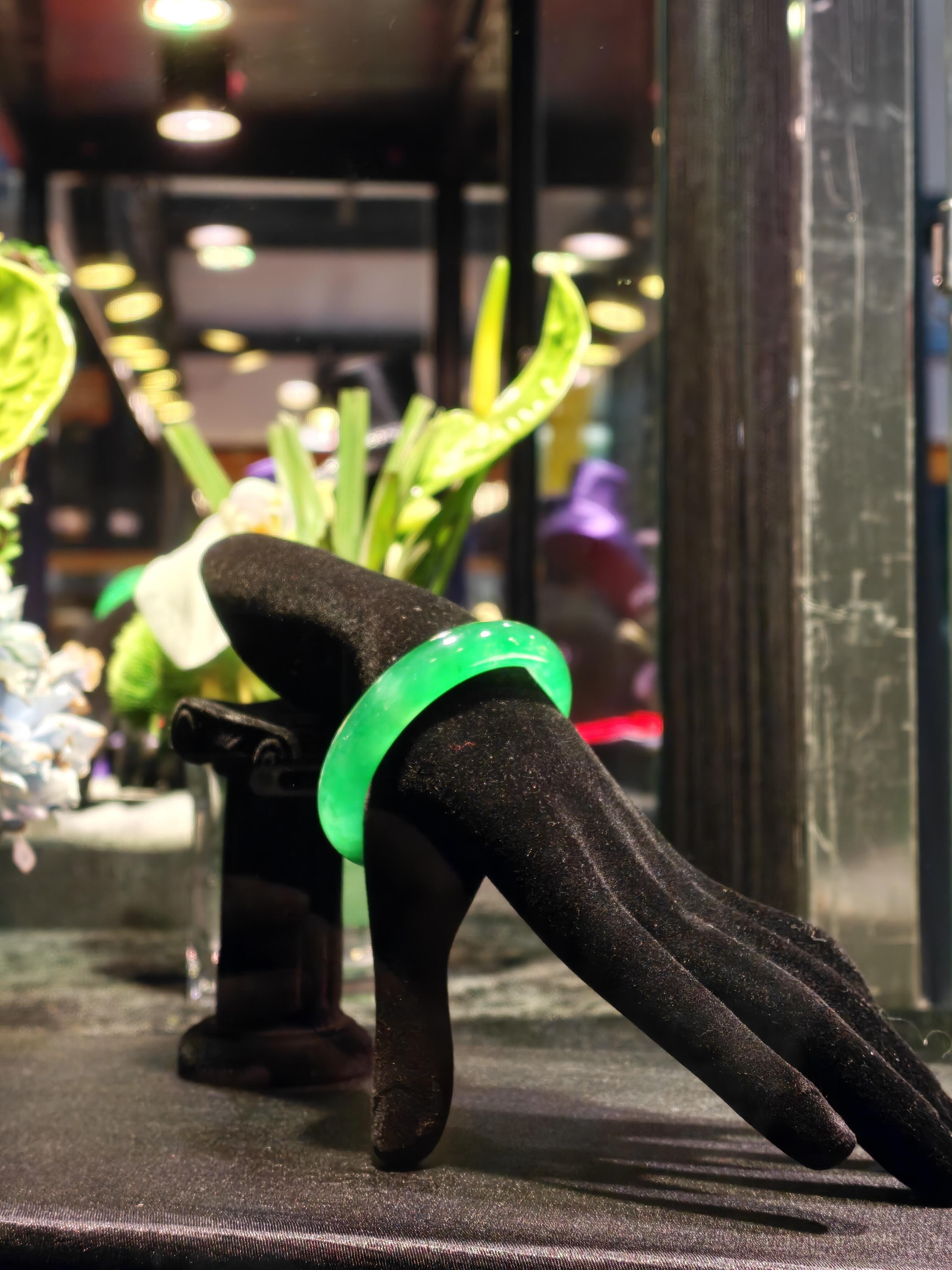 高級翡翠ブレスレット